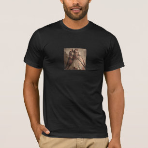 A Balada de Seus Ossos — Camiseta de Arte Fina Gót