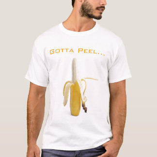 A banana conseguiu descascar… Camisa