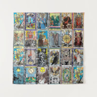 A banda de Tarot Major Arcana Combo Tapeçaria