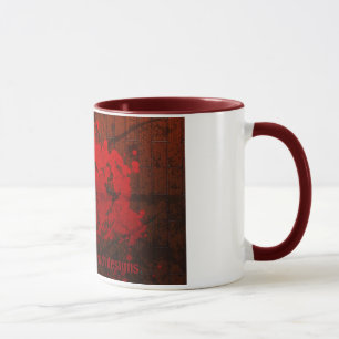 A barata explosiva projeta a caneca