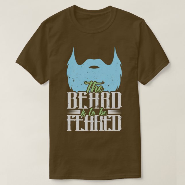 A Barba Deve Ter Medo Da Camisa Clássica (Frente do Design)