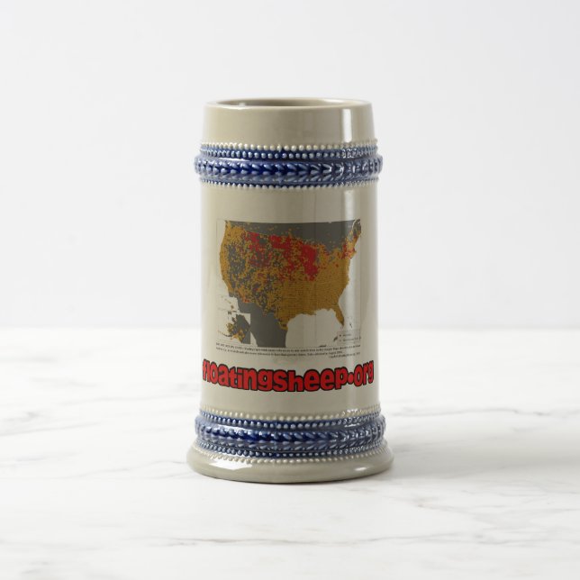 A barriga de cerveja da caneca de cerveja da (Centro)