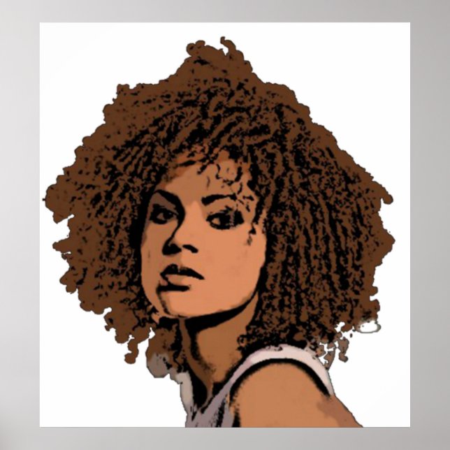 A Beleza da Poster de Cabelo (Frente)