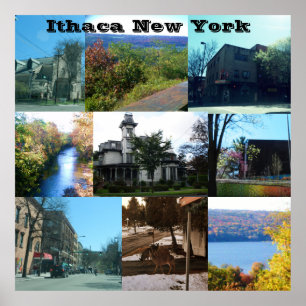 A BELEZA DE ITHACA, POSTER DE NOVA YORK