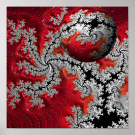 A Beleza de Mandelbrots Poster