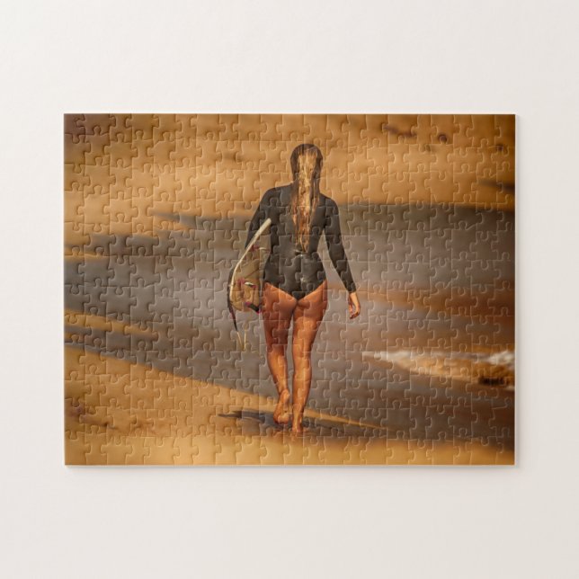 A Beleza Do Surfe - Quebra-cabeça De Fotos (Horizontal)