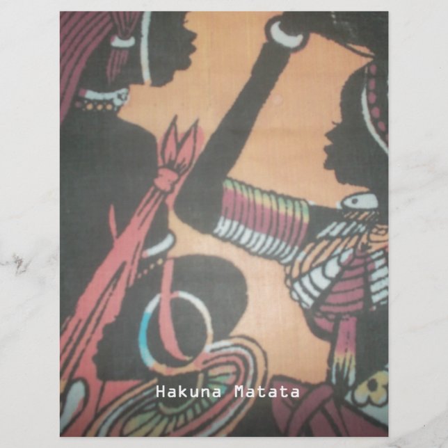 A Beleza Eterno da Tradição Maasai (Frente)