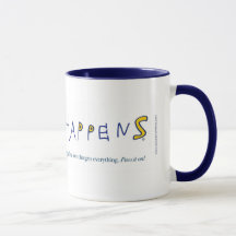 A benevolência acontece a caneca 11oz