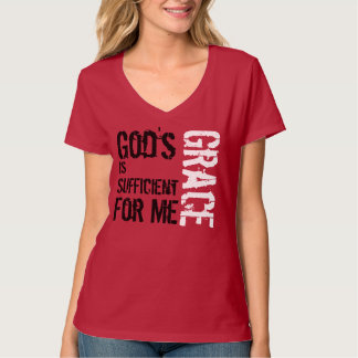 A benevolência do deus é suficiente camisa do 12:9
