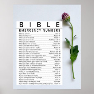 A bíblia Verses o poster da parede das citações