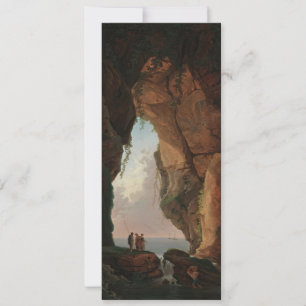 A Boca de uma Caverna (1784) Hubert Robert