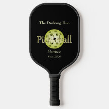 A Bola de Pickleball do Casal Duo Dinking