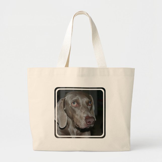 A bolsa de canvas do cão de Weimaraner (Frente)