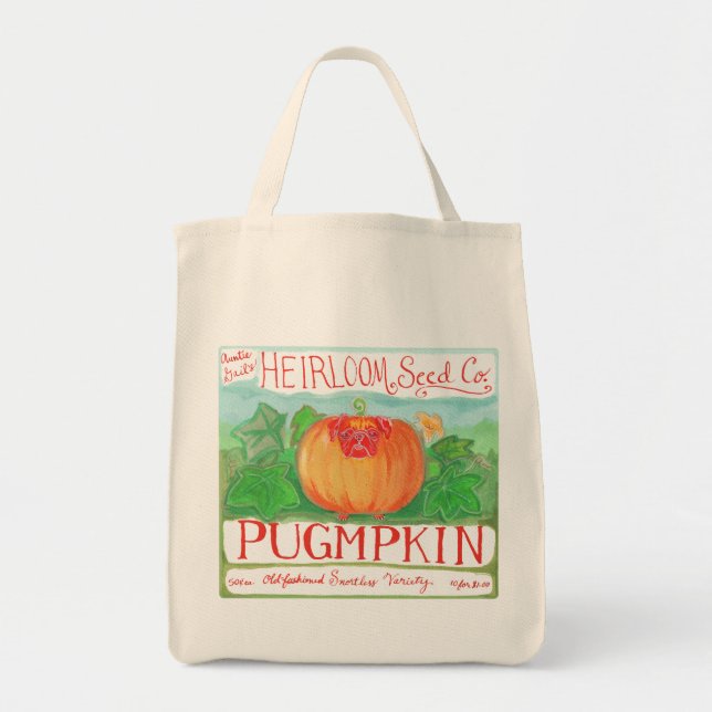 A bolsa de compra de Pugmpkin (Frente)