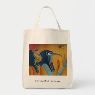 A bolsa de compra de Sekhmet e de Thoth