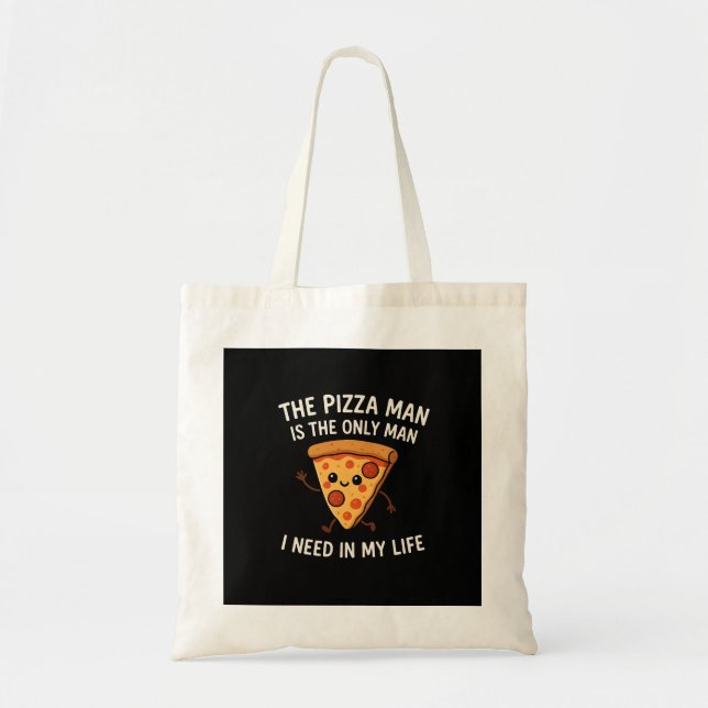 A Bolsa Tote do Homem da Pizza   (Frente)