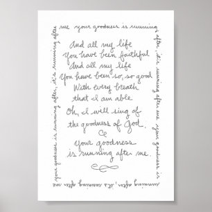 A bondade do Impressão de Deus