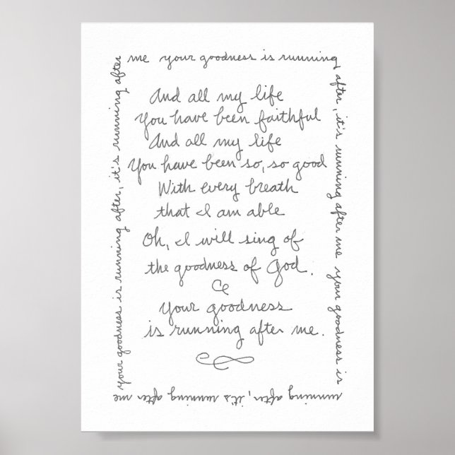 A bondade do Impressão de Deus (Frente)