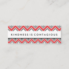 A bondade é cartão contagioso do desafio