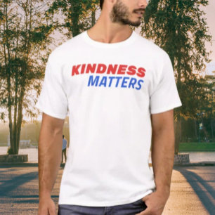 A bondade importa o T-Shirt dos EUA - Vermelho e A