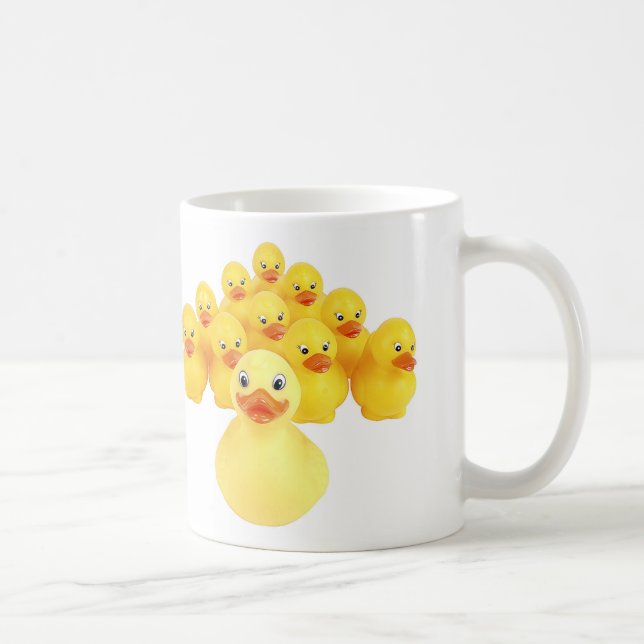 A borracha Ducks a caneca de café do humor (Direita)