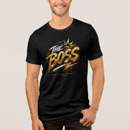A Boss Crown – Camisa Poderosa de Streetwear Doura