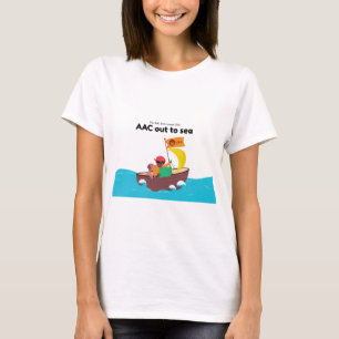 A.C.A.C. para o mar - T-shirt