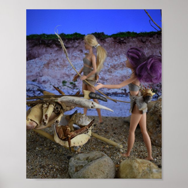 A Caça Bem-sucedida. poster (Frente)