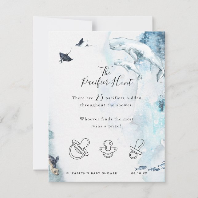 A Caça Pacificadora | Jogo Chá de fraldas (Frente)