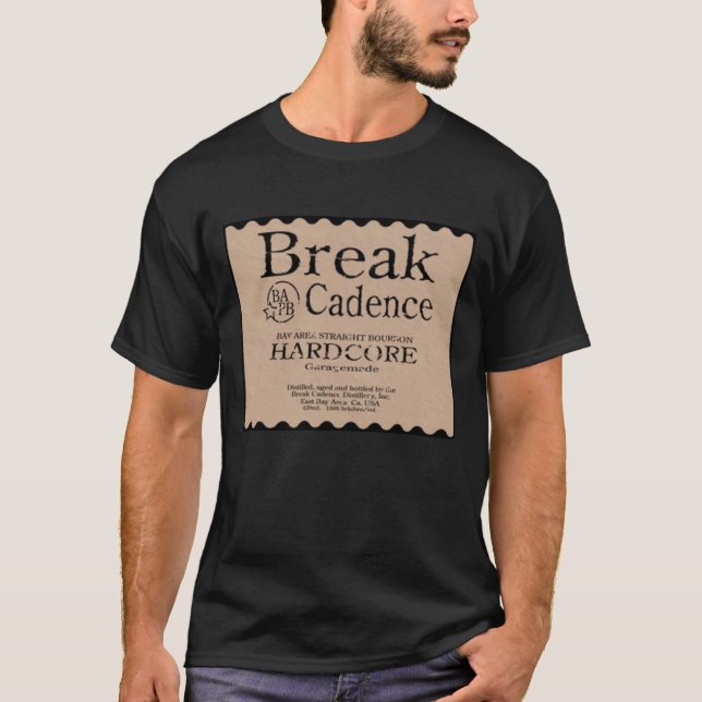 A cadência da ruptura faz sua camisa da marca (Frente)