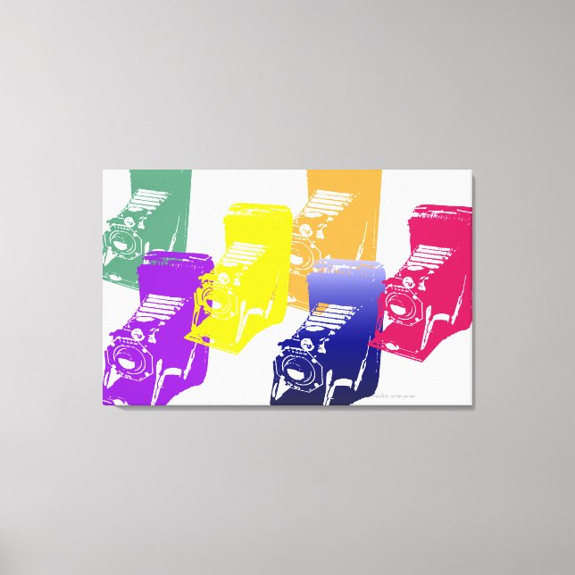 a câmera - na canvas (Frente)