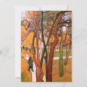 A Caminhada: Folgas Caindo por Vincent van Gogh