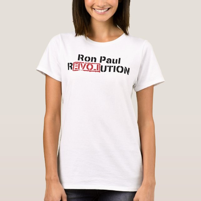 A camisa a mais bonita de Ron Paul disponível (Frente)