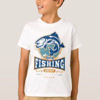 A camisa afortunada da pesca não lava o pescador