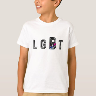 A camisa bissexual grande da visibilidade de B