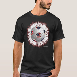 A camisa colorida dos homens de Flagball do