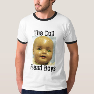 A camisa da banda dos meninos principais da boneca