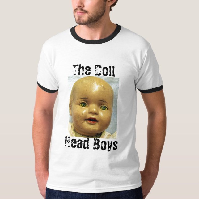 A camisa da banda dos meninos principais da boneca (Frente)