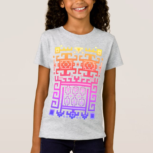 A Camisa da Coruja para Meninas (Frente)