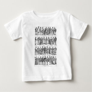 A camisa da criança histórica dos trajes