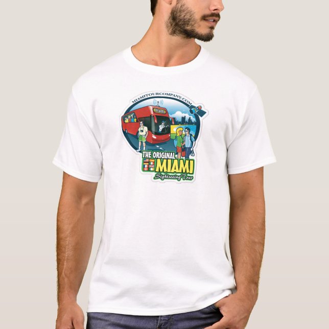 A camisa da excursão de Origianl Miami (Frente)