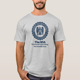 A camisa da paródia do NSA