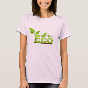 A camisa das mulheres amigáveis de Eco