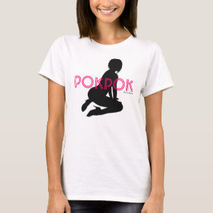 A camisa das mulheres de Pinay Pokpok