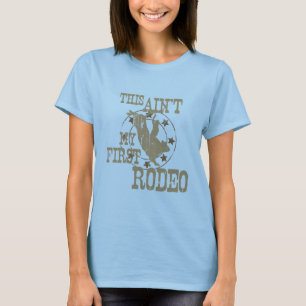 A camisa das mulheres do rodeio