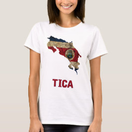 A camisa de Costa Rica "Tica"