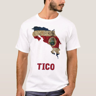 A camisa de Costa Rica "Tico"