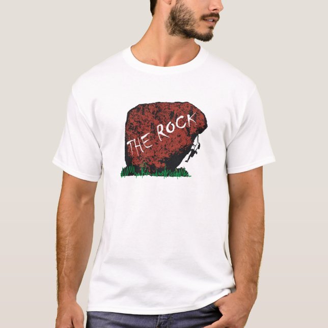 A camisa de escalada livre da rocha T (Frente)
