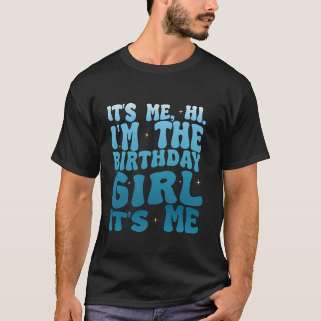 A Camisa De festa de aniversário Sou Eu, Sou A Gir (Frente)