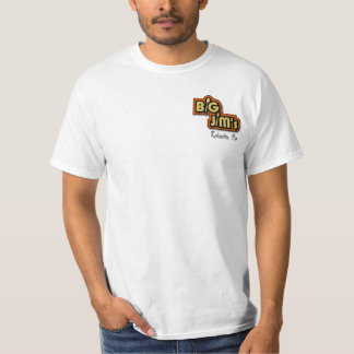 A camisa de Jim grande